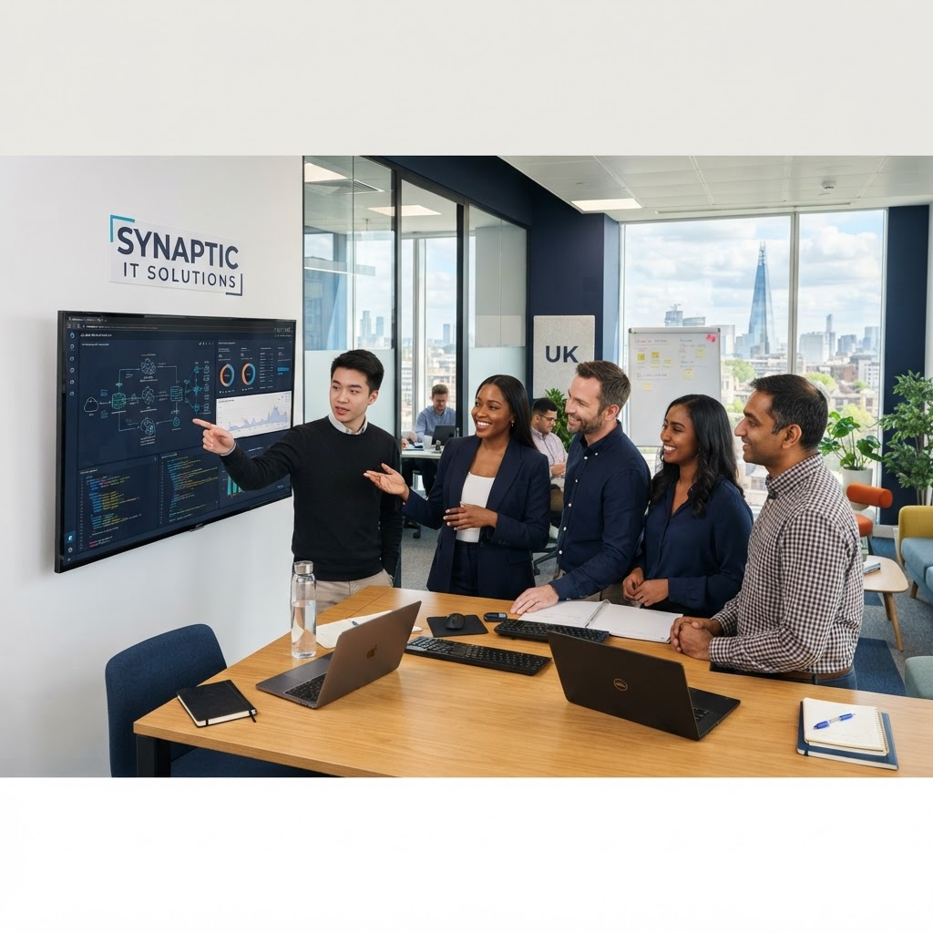 SPHN Ltd team collaborating in modern office